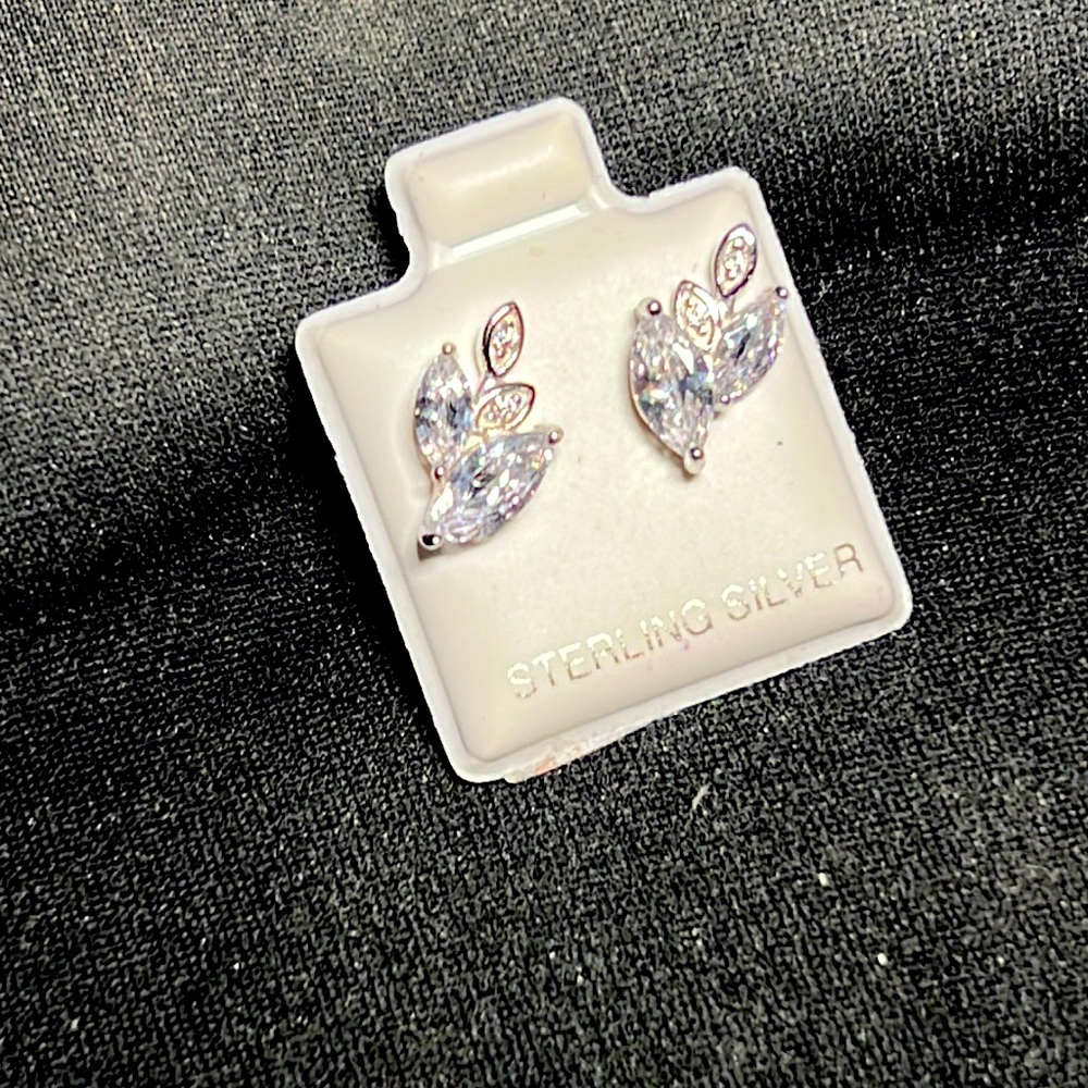 Sterling Silver cubic zirconia Earrings